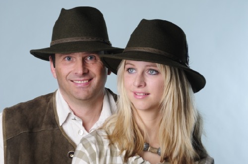 Hüte im Partnerlook